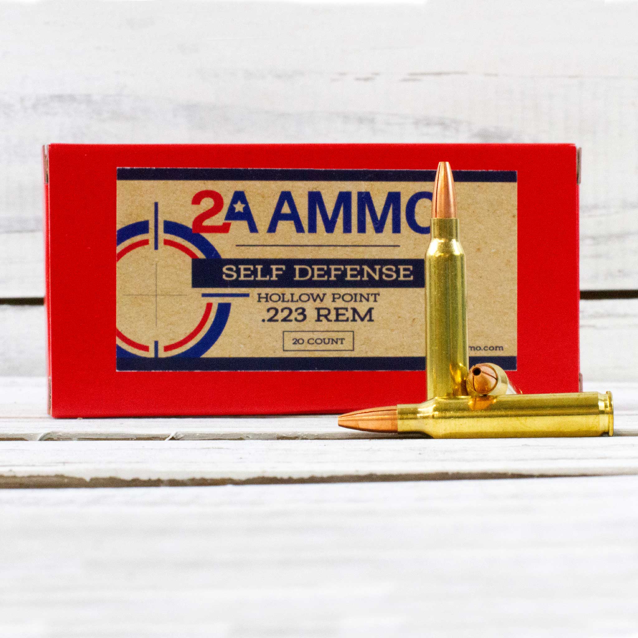 223 REM Hollow Point Self Defense Ammo