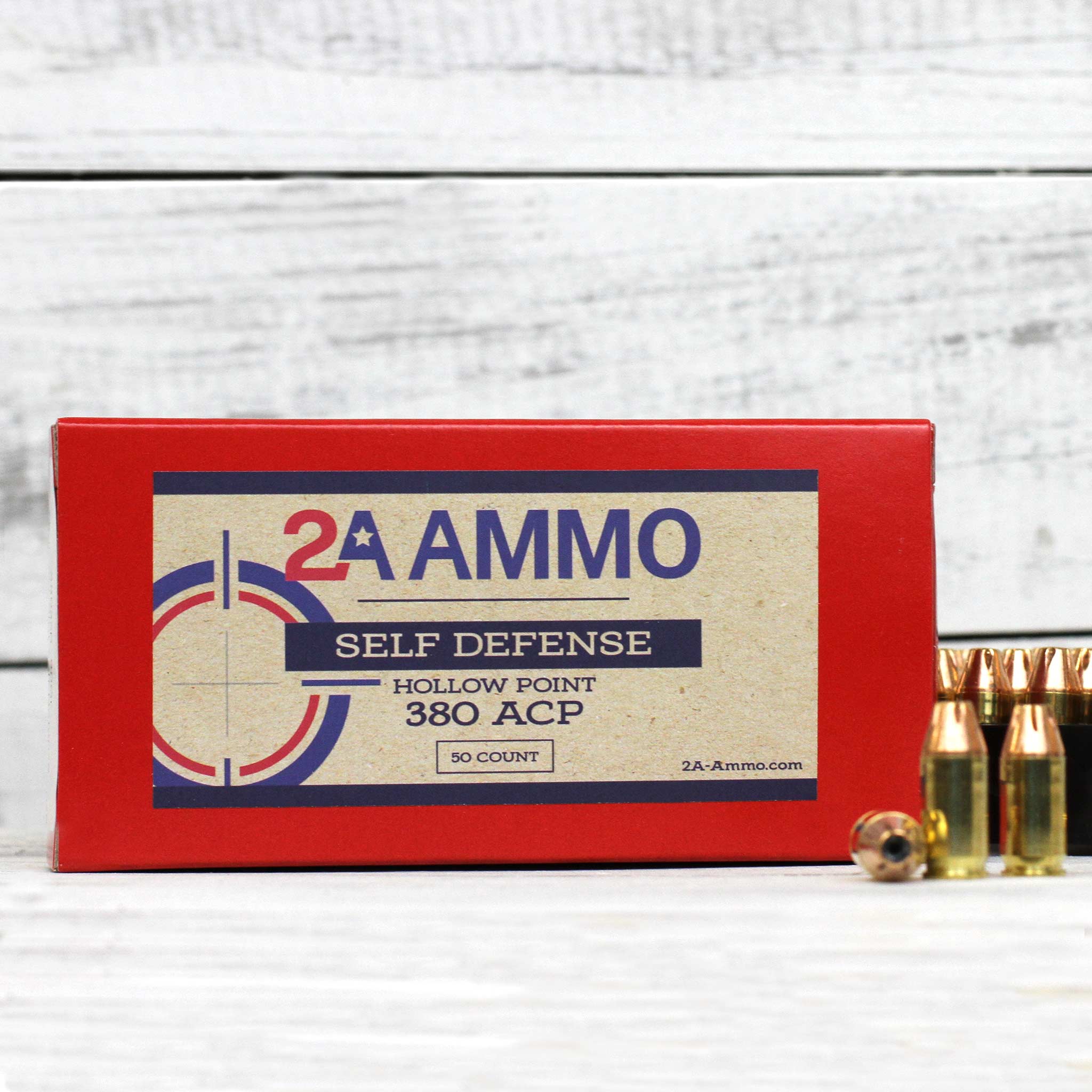 380 ACP Hollow Point Self Defense Ammo