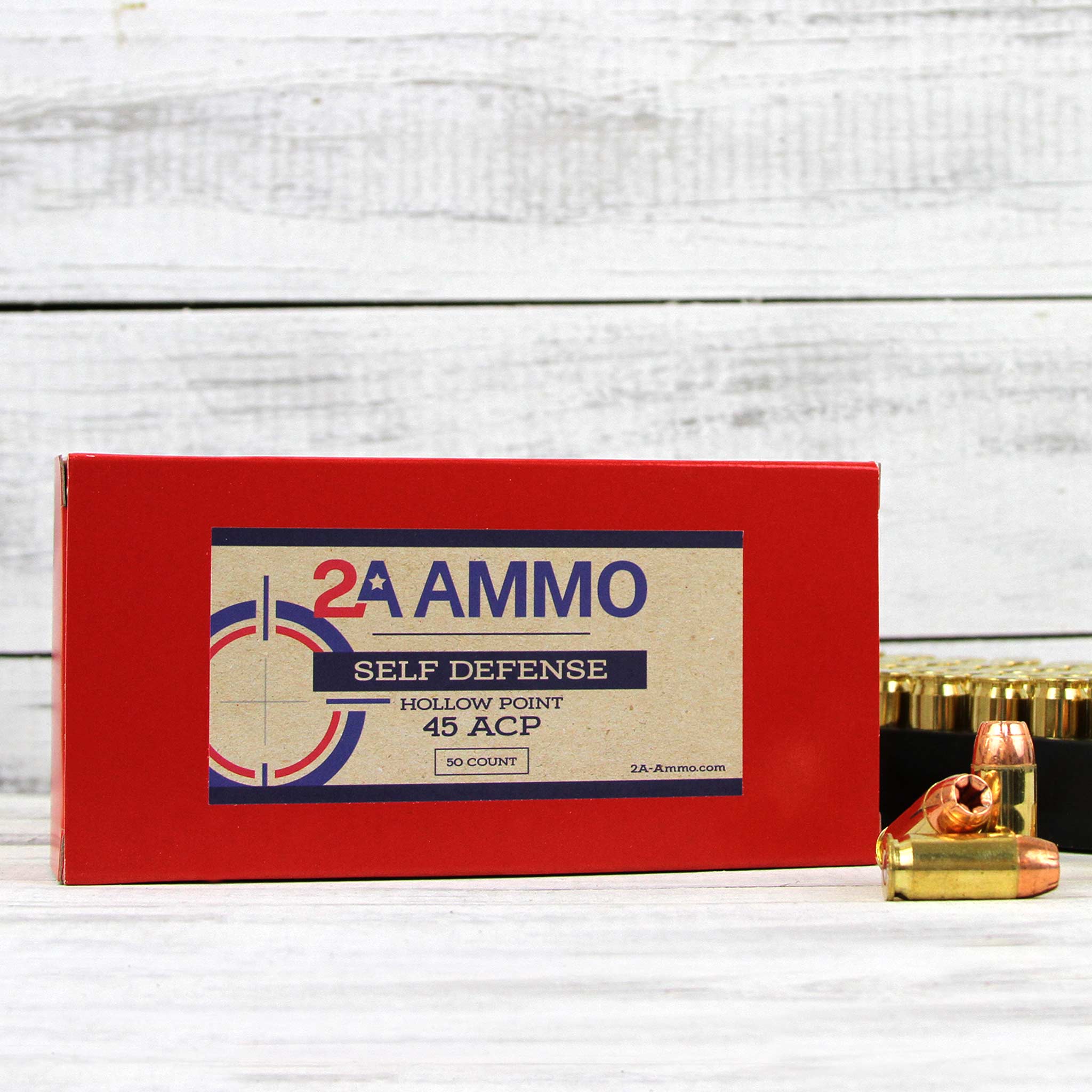 45 ACP Hollow Point Ammo for Self Defense