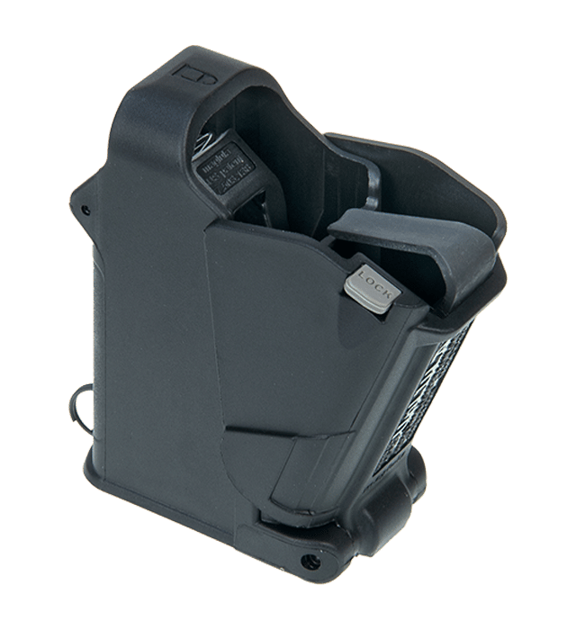 MAUP60B	MagLULA UpLULA - Universal Pistol Mag Loader 9mm thru .45 ACP Black maglula uplula, maglula pistol mag loader, magazine loader, pistol magazine loader, universal mag loader, universal magazine loader 9mm to 45acp